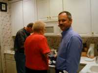 Paul supervising the preparations