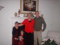 Maryann with the grandchildren