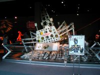 NASA Crater Crawler robot model