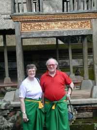 Temple visitors