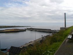 Outer harbour and bay, Wick