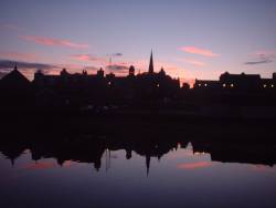 Wick sunset