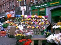 Street market flower sellers