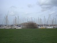 Yacht marina in Bray