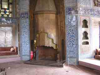 7-Palace fireplace and interior tiling 