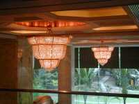 Hotel chandaliers