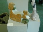 Opal stone carving