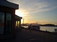Sunset from Oban harbour