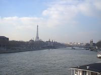 River Seine and Eiffel Tower