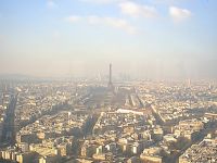 Tour Eiffel from the highest building in Paris