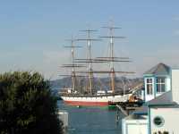 Old sailing ship