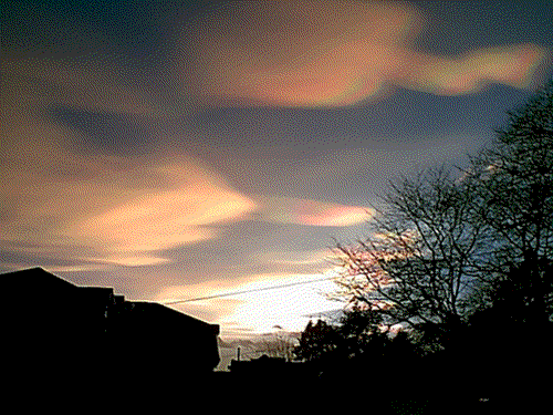 Nacreous sky