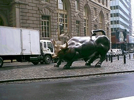 The Bull, near Wall Street NY City